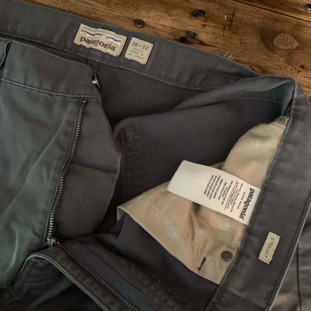 Patagonia Iron Clad Forge Grey 36x32 (Second pair)